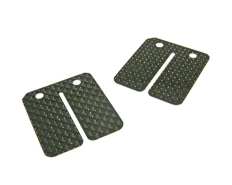 Klapilehed 2tk Carbon Racing - Minarelli / Piaggio