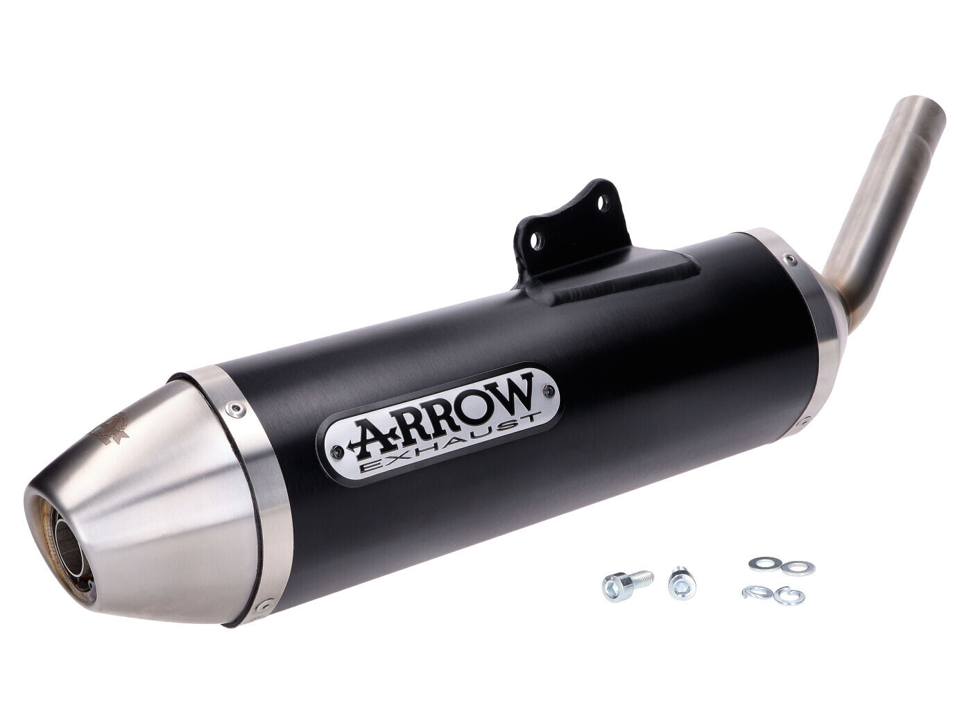 exhaust system Arrow aluminum black for KSR Moto TW 125 SM 4T Euro4 2017-