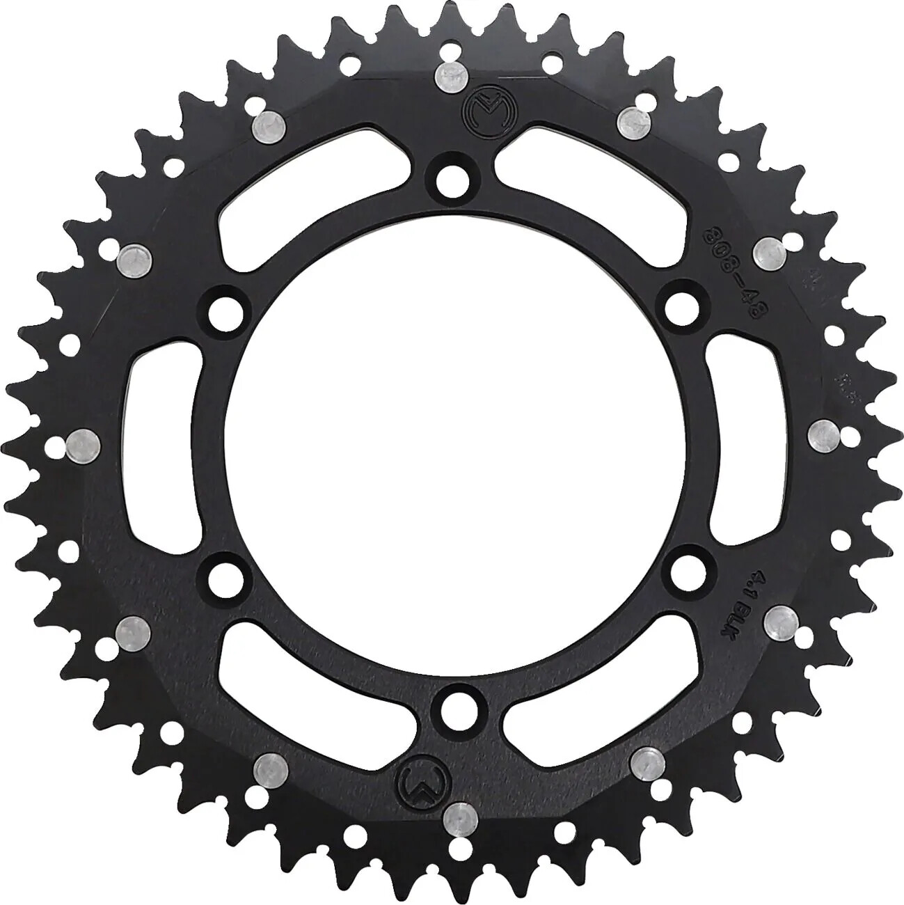 SPROCKET DUAL MSE SUZ 48T BLK