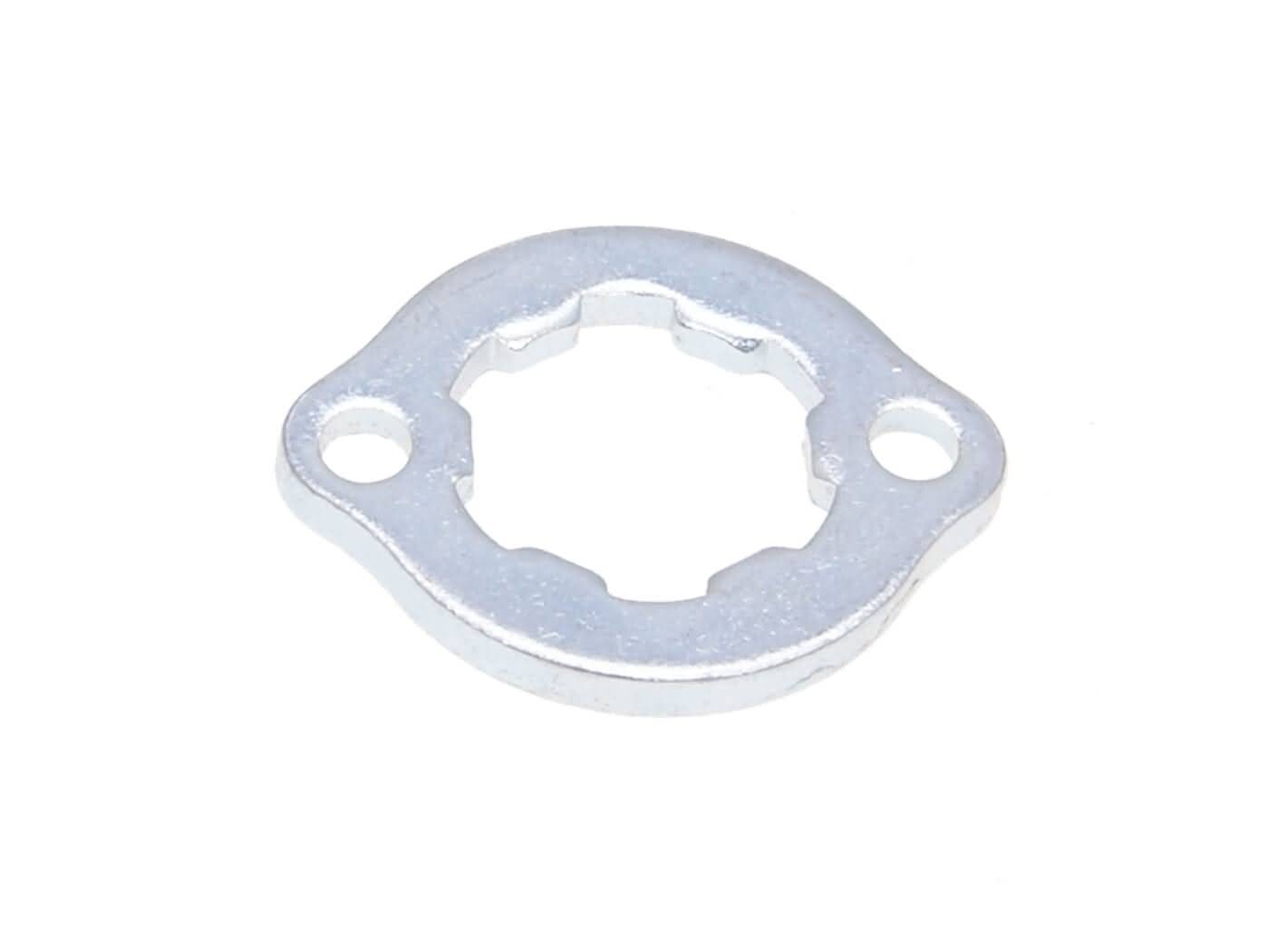 hammasratta kinnitusplaat / lukustusplaat - Derbi D50B0 2006- (24 mm keskava kaugus)