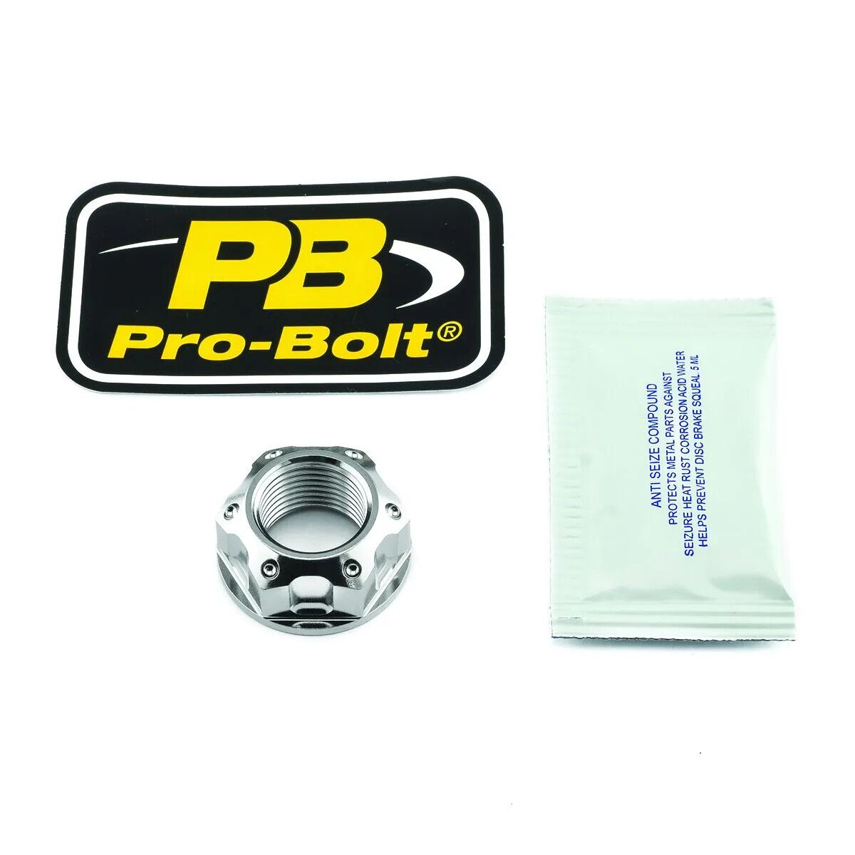 Tagaratta teljemutter PRO BOLT LSSNUT18150001Z2 roostevaba teras