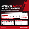 Uus varuosaotsing starmoto.ee lehel: leia oma rattale sobiv osa kiiremini